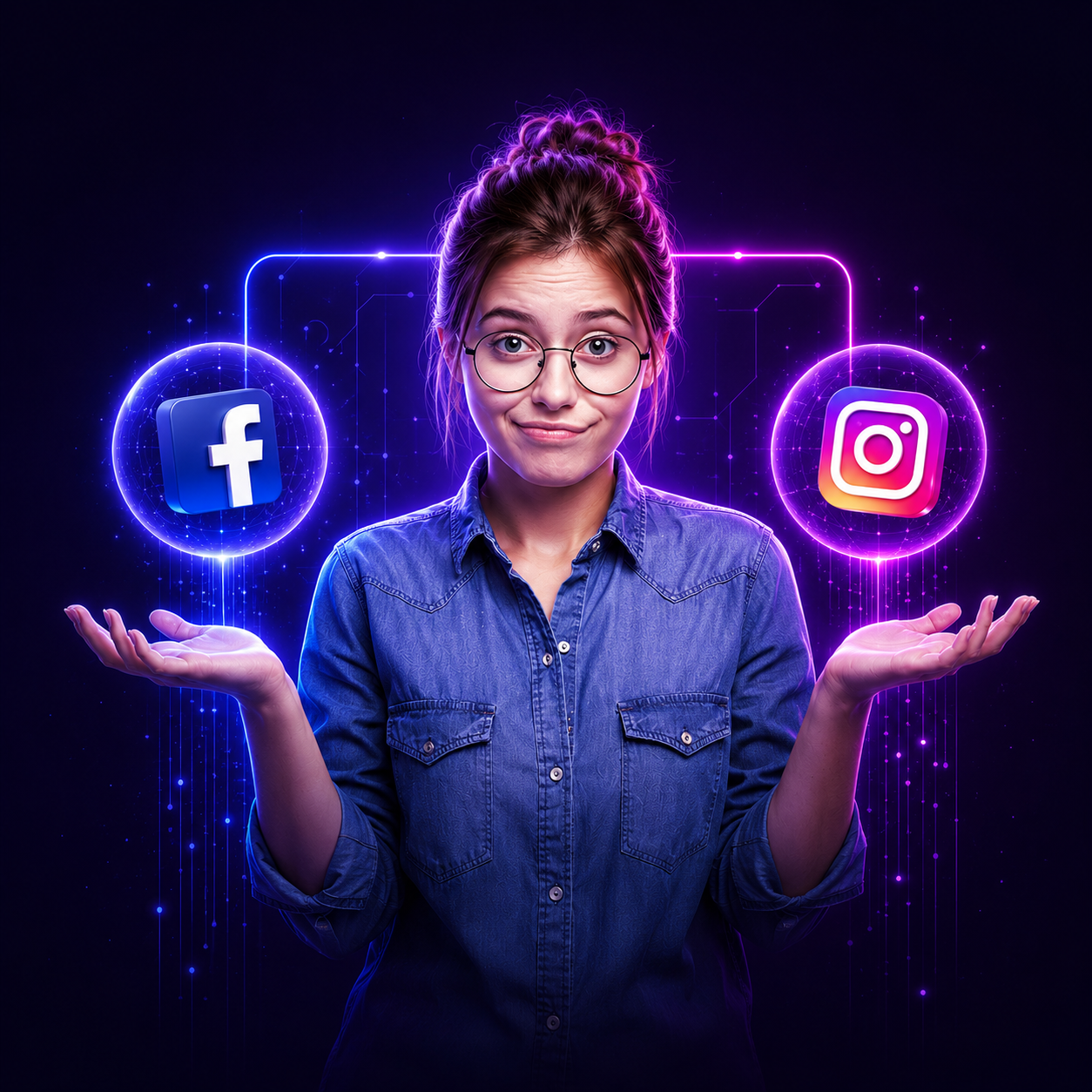 Digital marketing concept